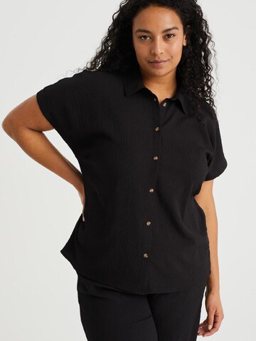 WE Fashion Bluse in Schwarz