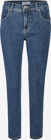 Angels Slimfit Jeans 'Ornella' in Blauw: voorkant