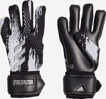 Gants de sport 'Predator' ADIDAS PERFORMANCE en noir : devant