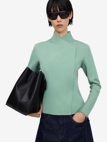 Adolfo Dominguez Kurtka przejściowa w kolorze zielony: przód