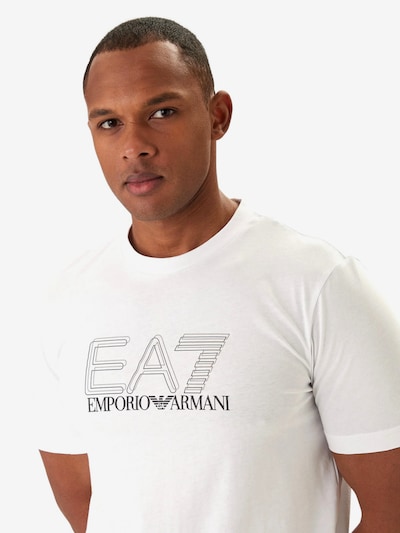 EA7 Emporio Armani T-Shirt in weiß, Produktansicht