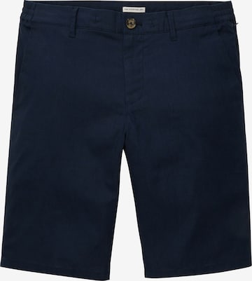 regular Pantaloni chino di TOM TAILOR in blu: frontale