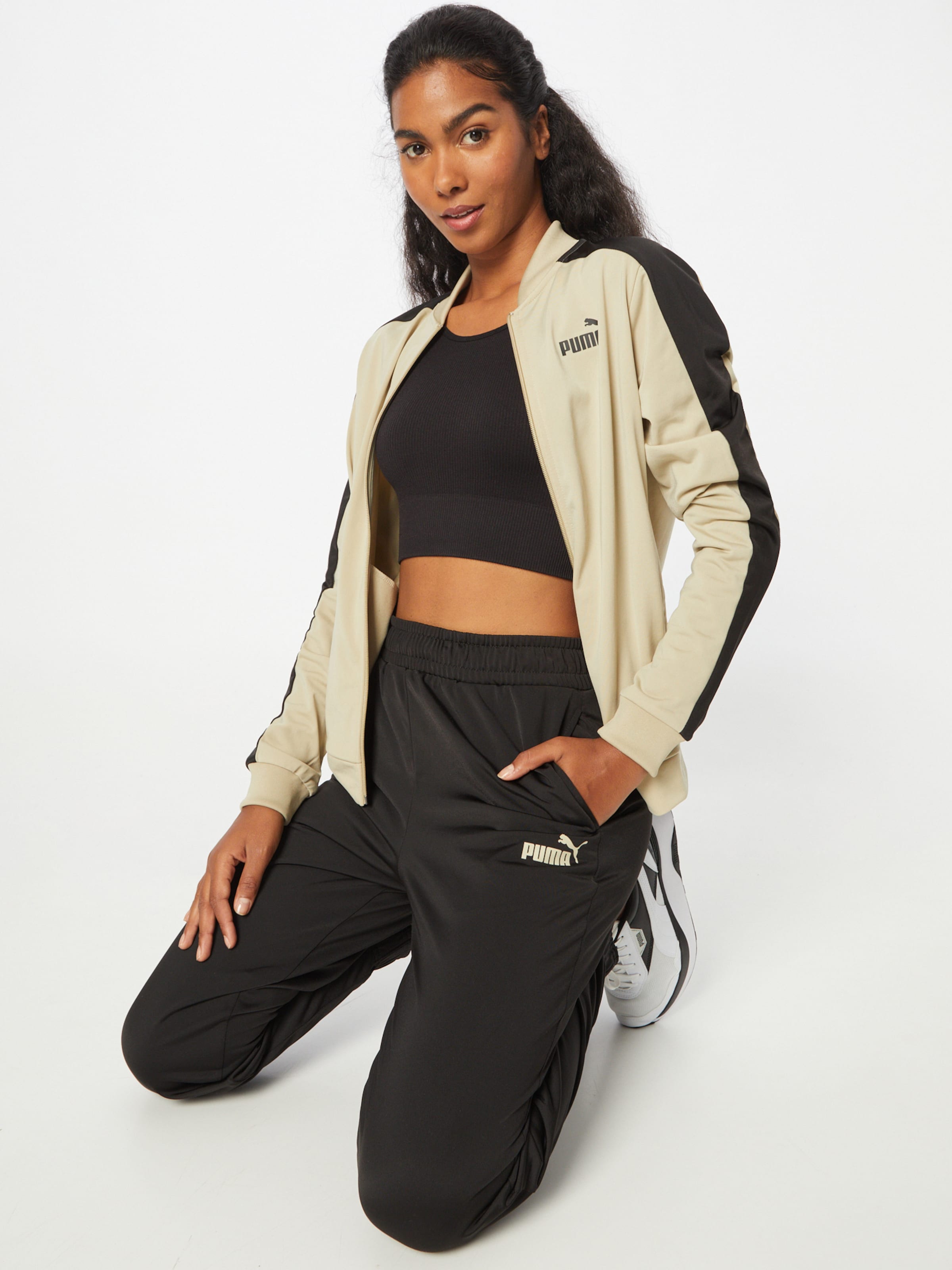 Pantalones De Chándal Básicos s Con Logo De Verde | Joggers Puma Hombre ⋆  WarTürk