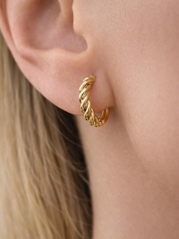 MUSE of my own Ohrringe 'Rope Hoops'‌‌‌‌‌‌‌ in Gold