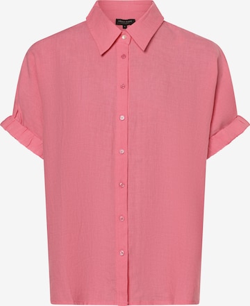 Marie Lund Blouse in Roze: voorkant