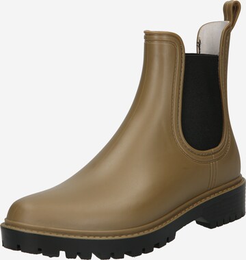 Dockers by Gerli Chelsea Boots in Green: front