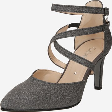 GABOR - Zapatos con plataforma en gris: frente