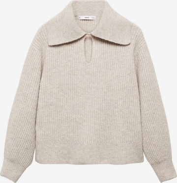 MANGO Pullover i beige: forside