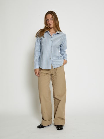 Chemisier 'Kassie' Peppercorn en bleu