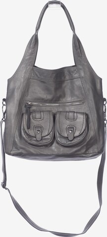 HOGAN Handtasche gross Leder One Size in Grau: predná strana