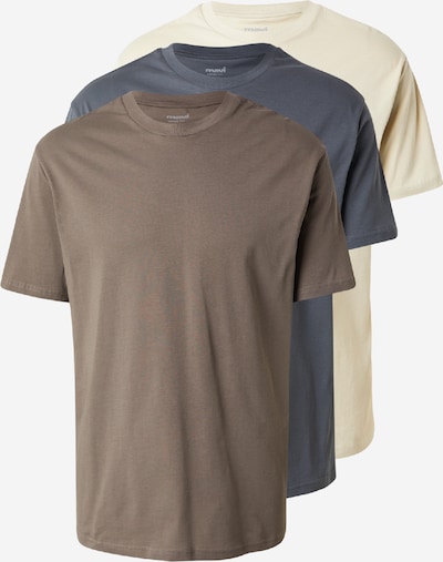 Marškinėliai iš Mavi, spalva – kremo / šokolado spalva / tamsiai pilka, Prekių apžvalga