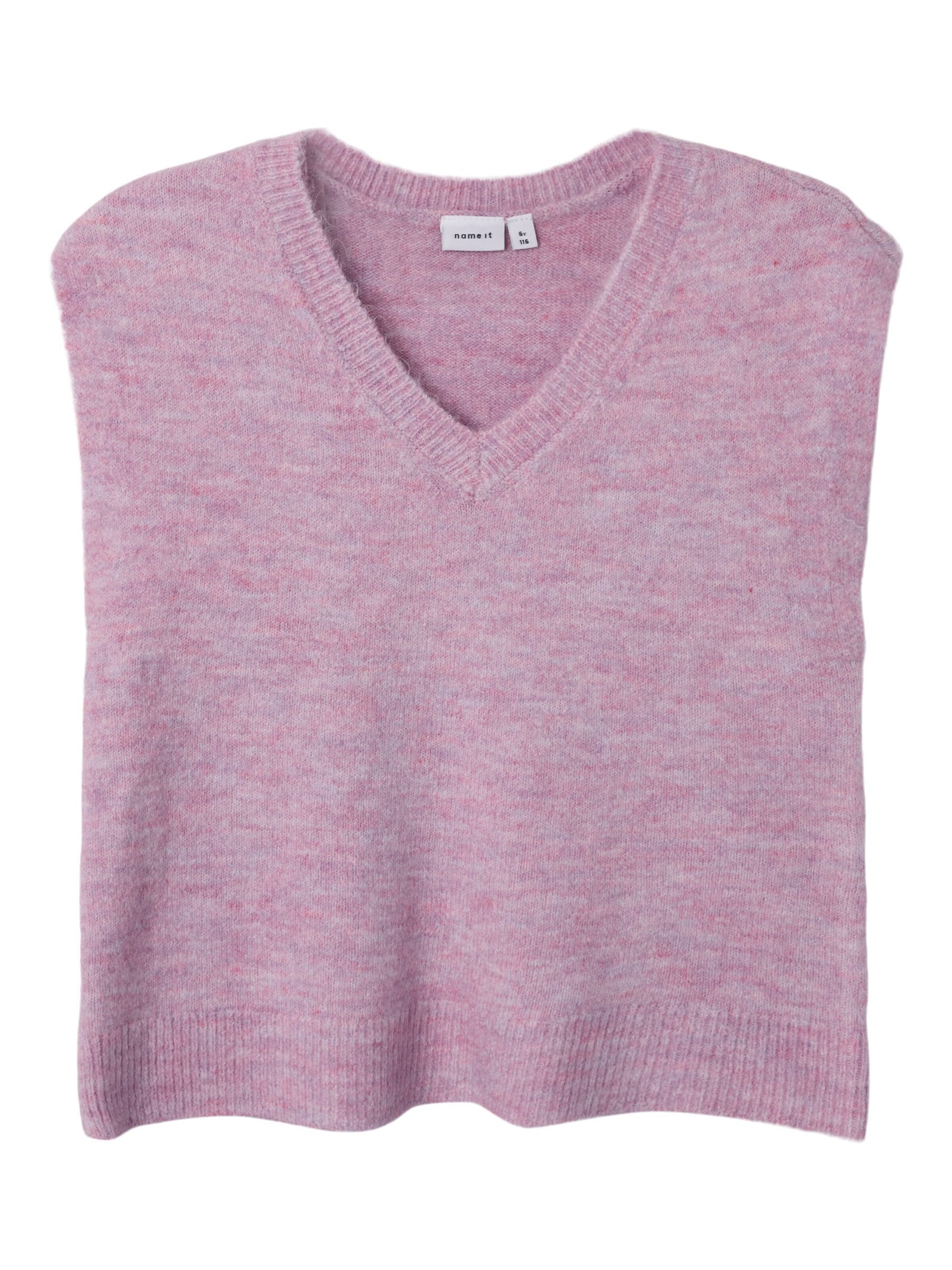 Gilet di NAME IT in lilla: frontale