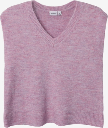 NAME IT - Chaleco en lila: frente
