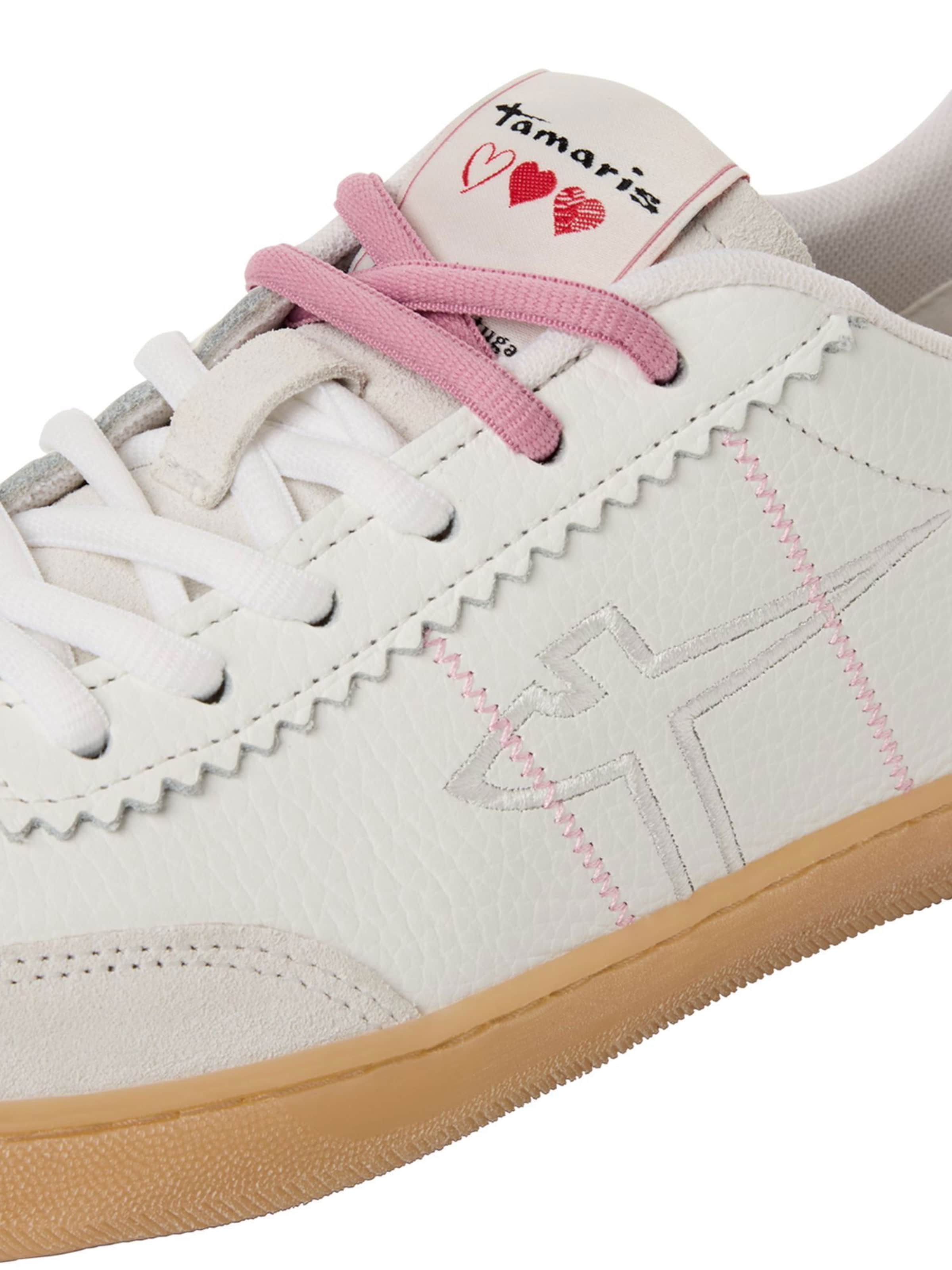 Baskets basses Tamaris en blanc