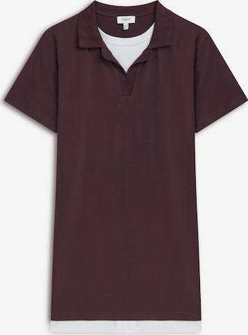 Robe Twist en rouge : devant