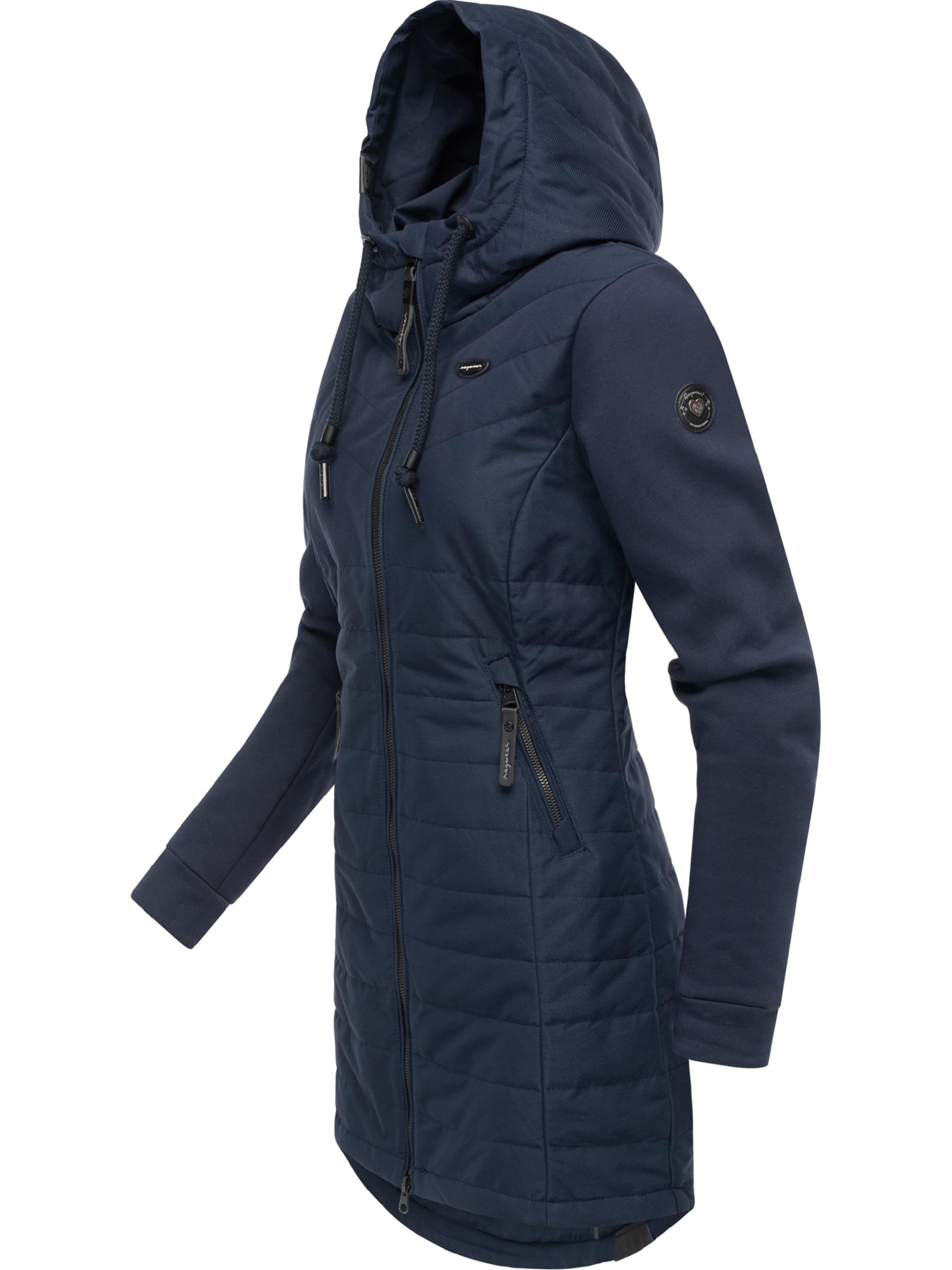 Palton de primăvară-toamnă 'Lucinda' de la Ragwear pe albastru