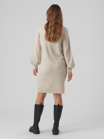 Vero Moda Maternity Knit dress 'VMMLefile' in Beige