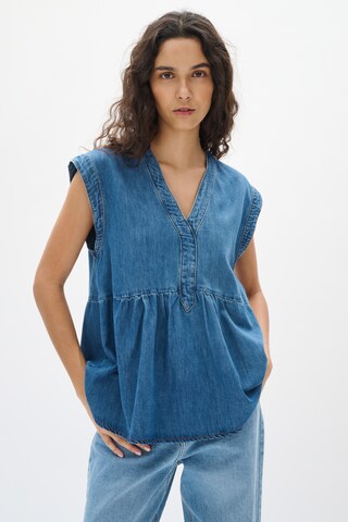 InWear Bluse in Blau: Vorderseite