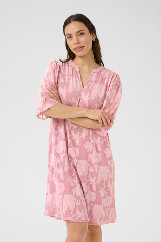 Cream Dress 'CRYana' in Pink: front