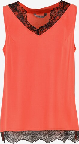 HELMIDGE Top in Orange: front