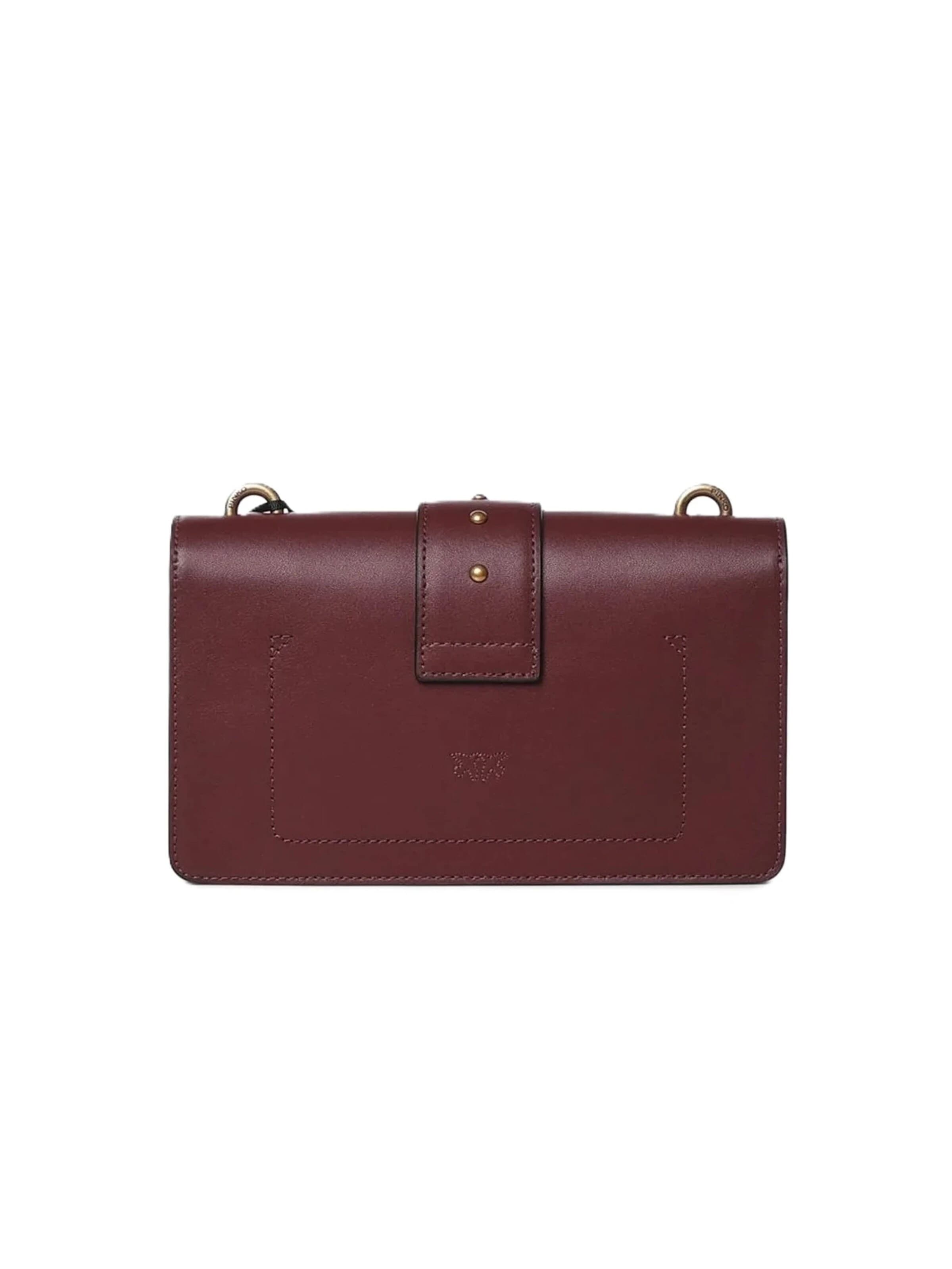 Borsa a tracolla '105856 A0F1' di PINKO in rosso
