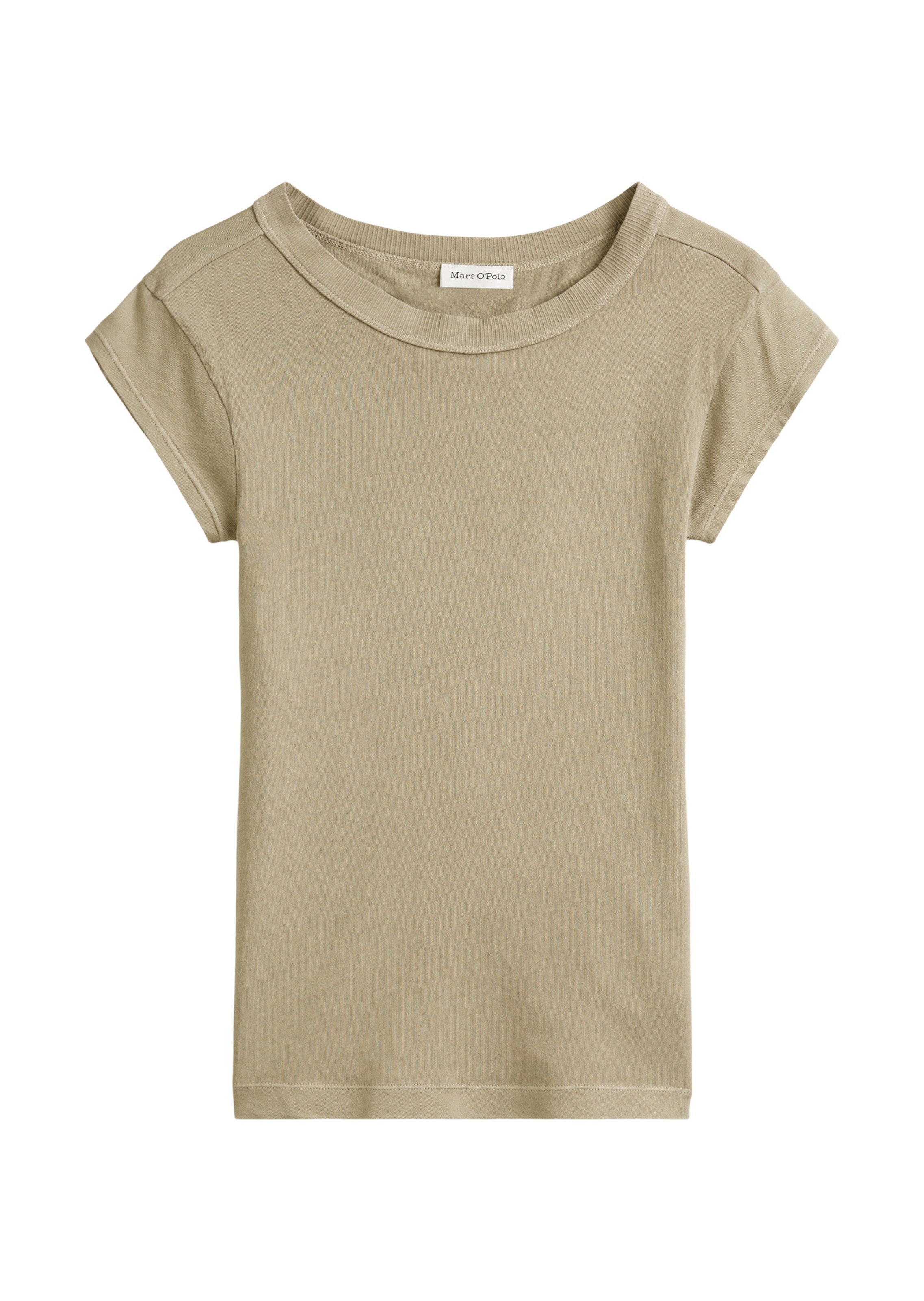 T-shirt Marc O'Polo en beige : devant