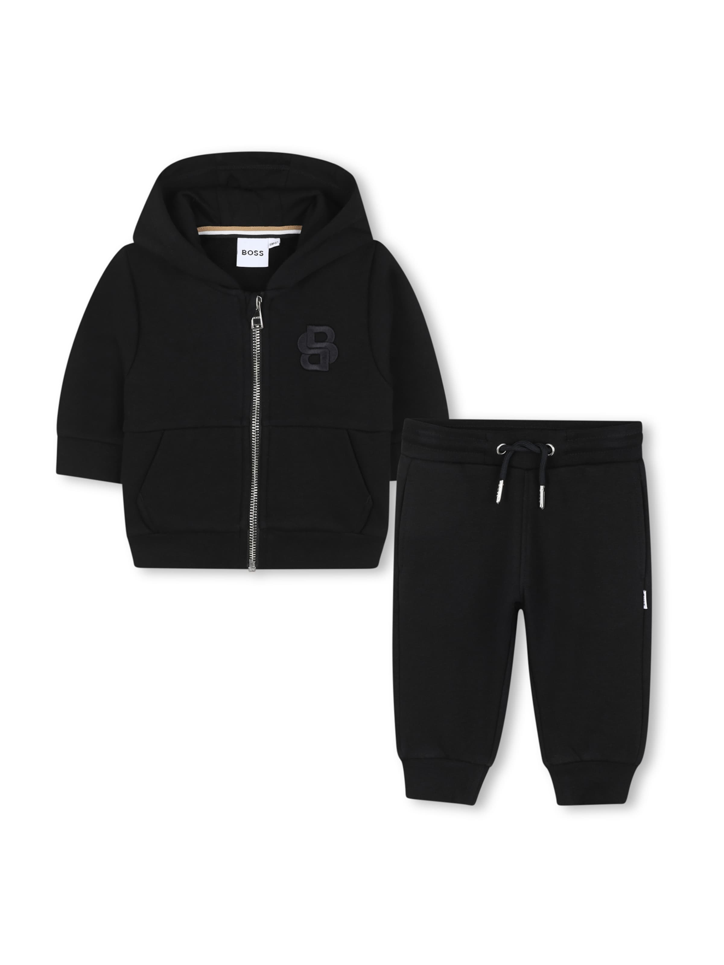 BOSS Joggingdragt i sort: forside