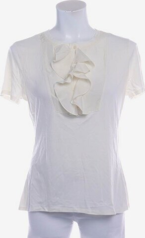 Lauren Ralph Lauren Shirt L in Weiß: predná strana
