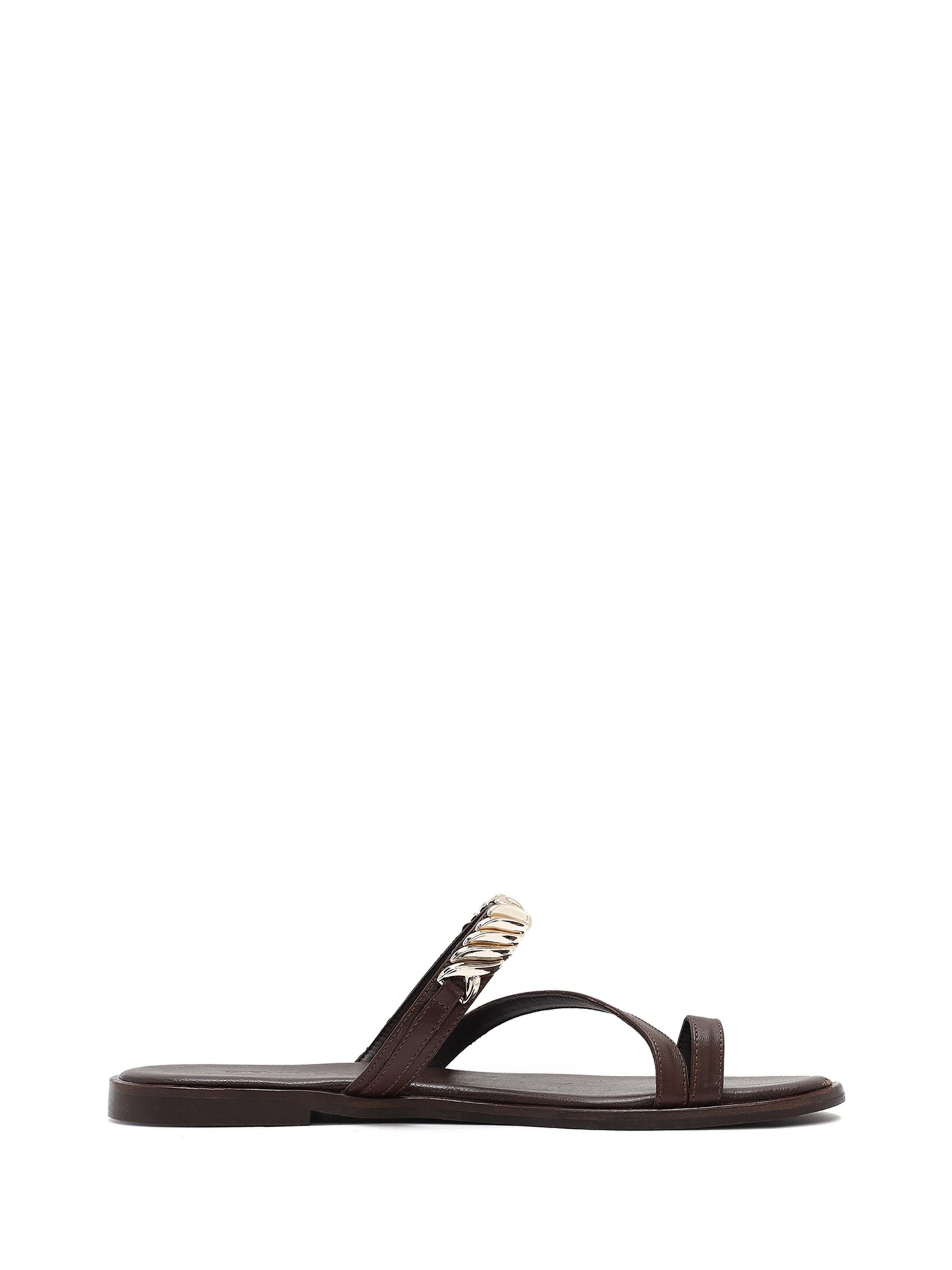 Flip-flops de la Derimod pe maro