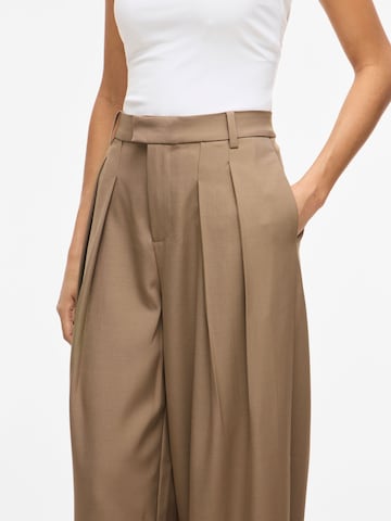VILA Vat Bandplooibroek 'VIHelen' in Bruin