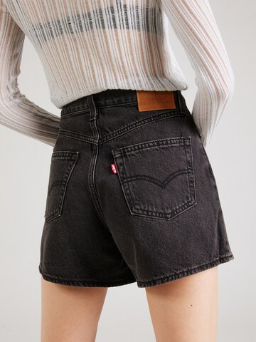 LEVI'S ® Regular Jeans '80s Mom Short' in Schwarz