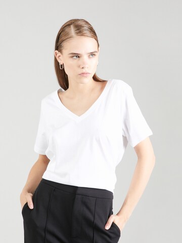 Calvin Klein - Camiseta en blanco: frente