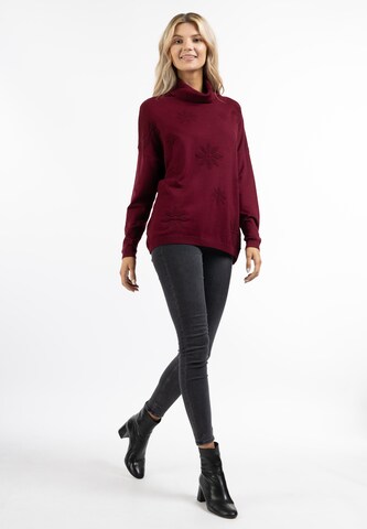 Usha - Pullover em vermelho