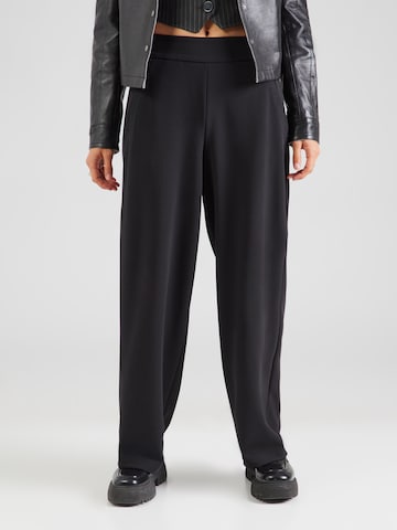 ABOUT YOU Wide Leg Hose 'Tamina' in Schwarz: Vorderseite