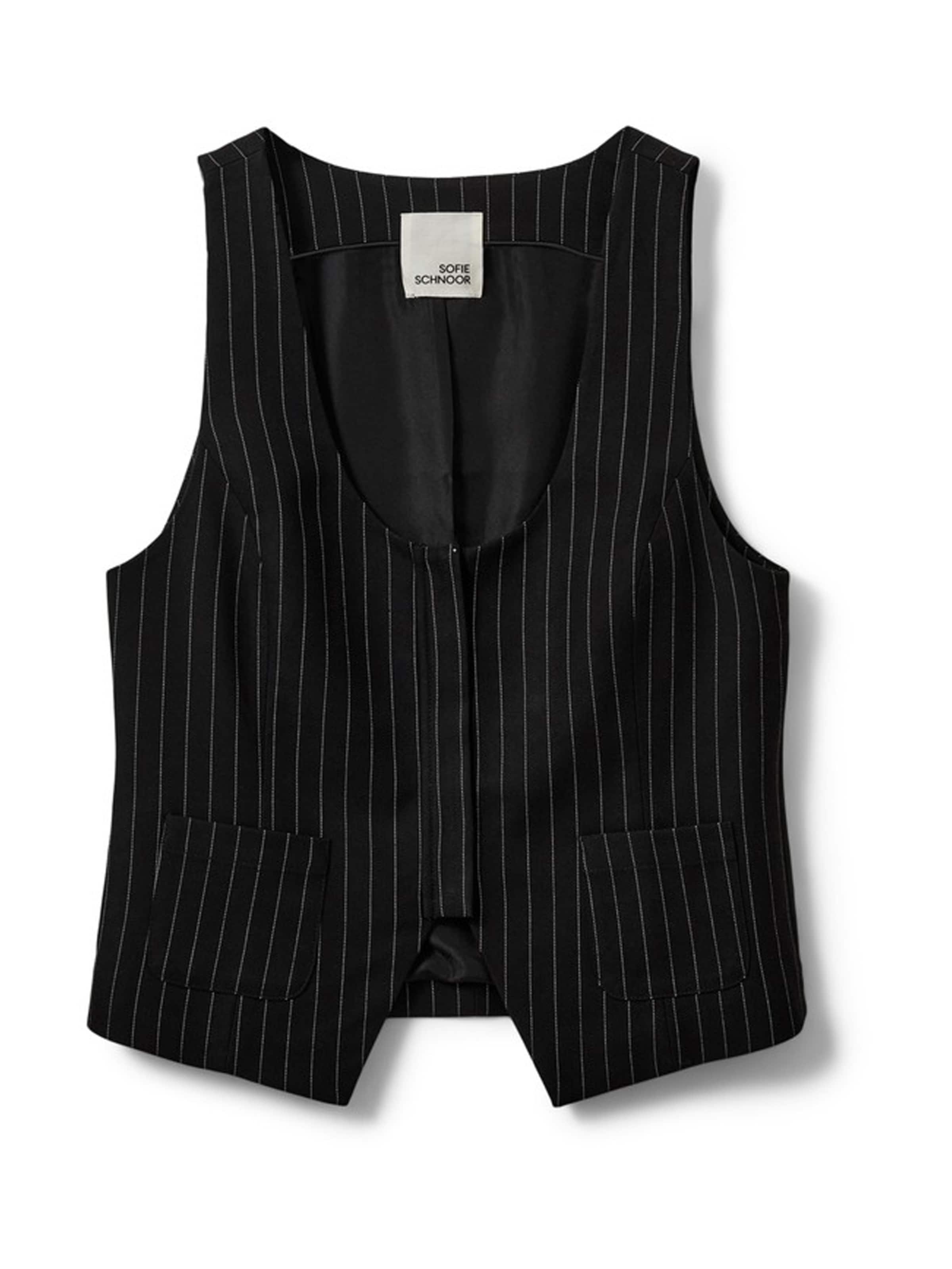 Sofie Schnoor Vest 'Yoko' i sort: forside