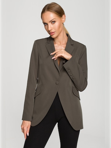 made of emotion - Blazer en verde