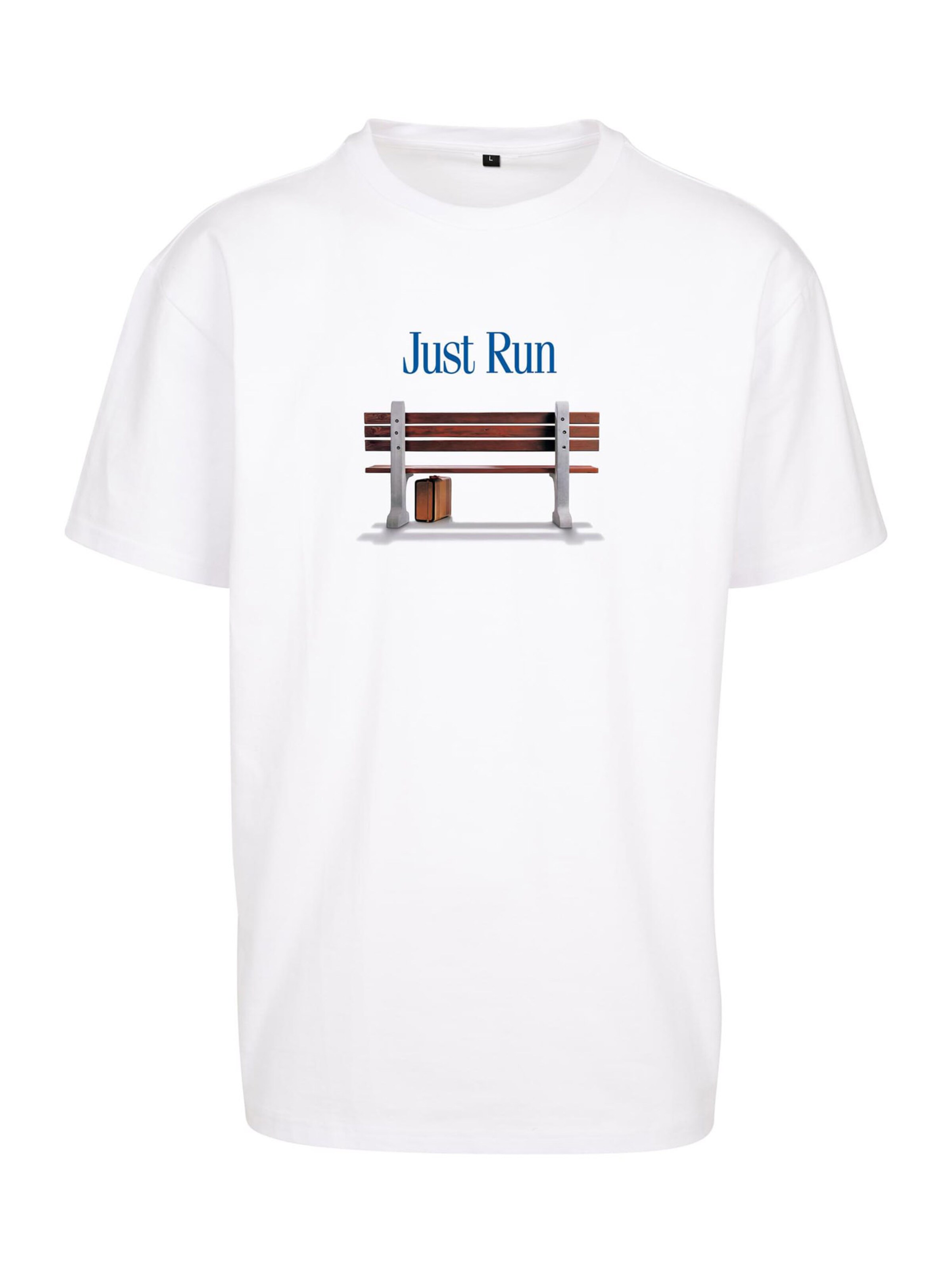 T-Shirt MT Upscale en blanc : devant