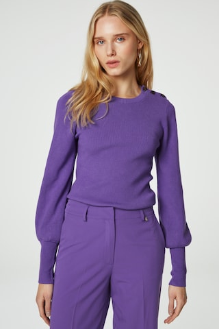 Fabienne Chapot Sweater in Purple: front