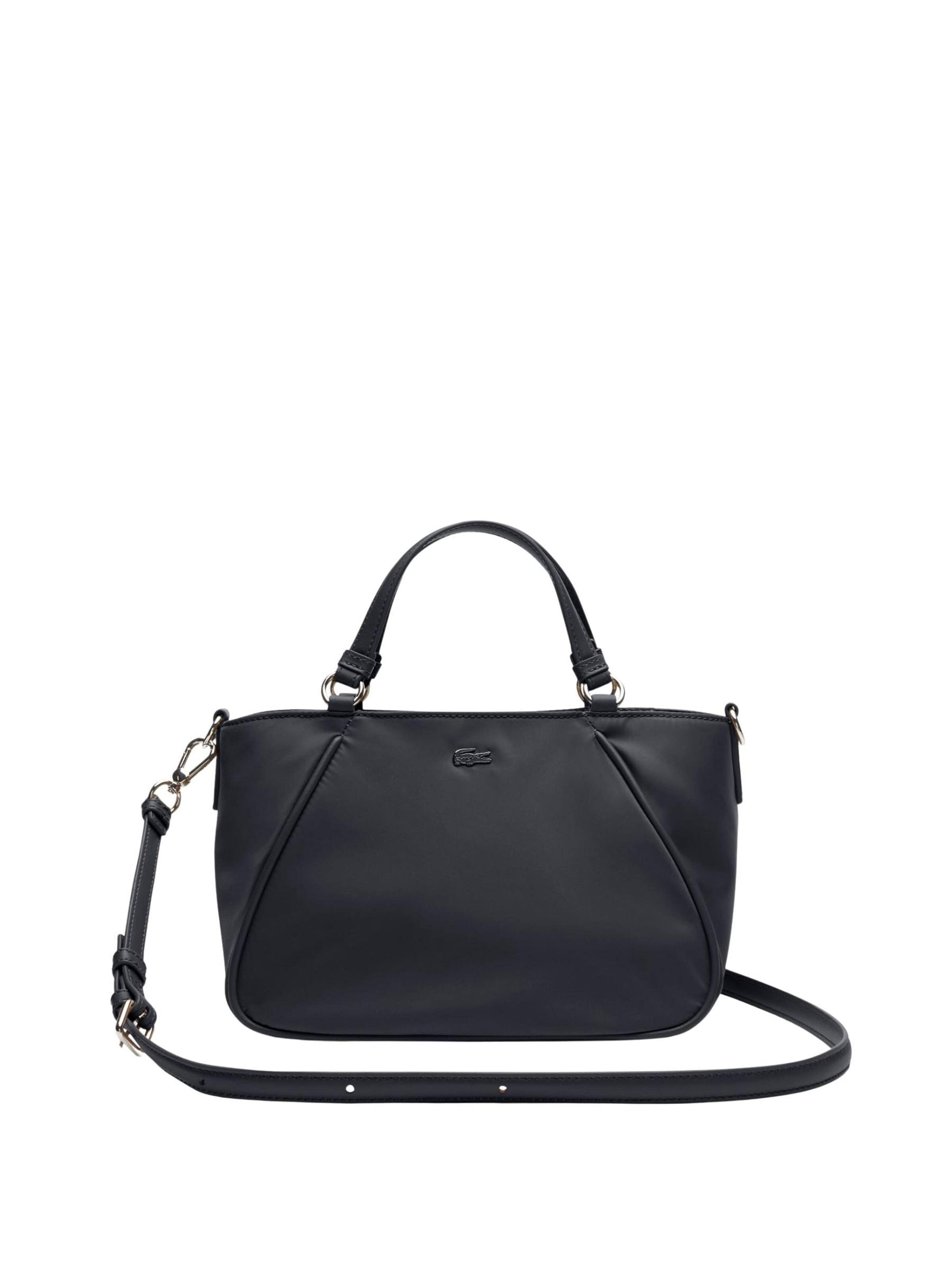 LACOSTE Torebka 'Lacoste Femme Petit sac à main L Day in Noir' w kolorze czarny: przód
