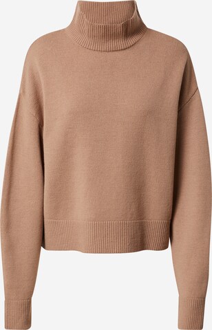 Pull-over 'Frey' A LOT LESS en beige : devant