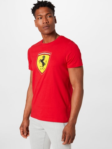 T-Shirt PUMA en rouge : devant