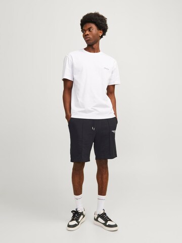 JACK & JONES Loose fit Trousers 'JPSTKane JJVesterbro' in Black