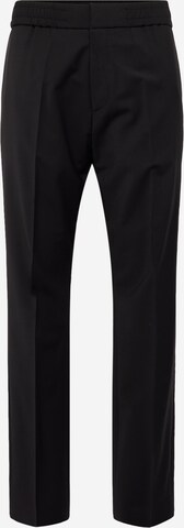 Regular Pantalon 'Howard' HUGO en noir : devant