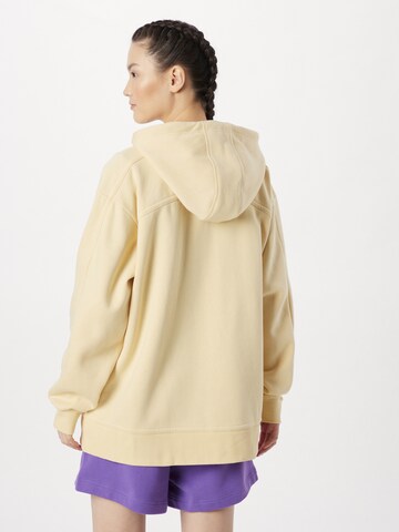 ADIDAS BY STELLA MCCARTNEY - Sudadera con cremallera deportiva en beige