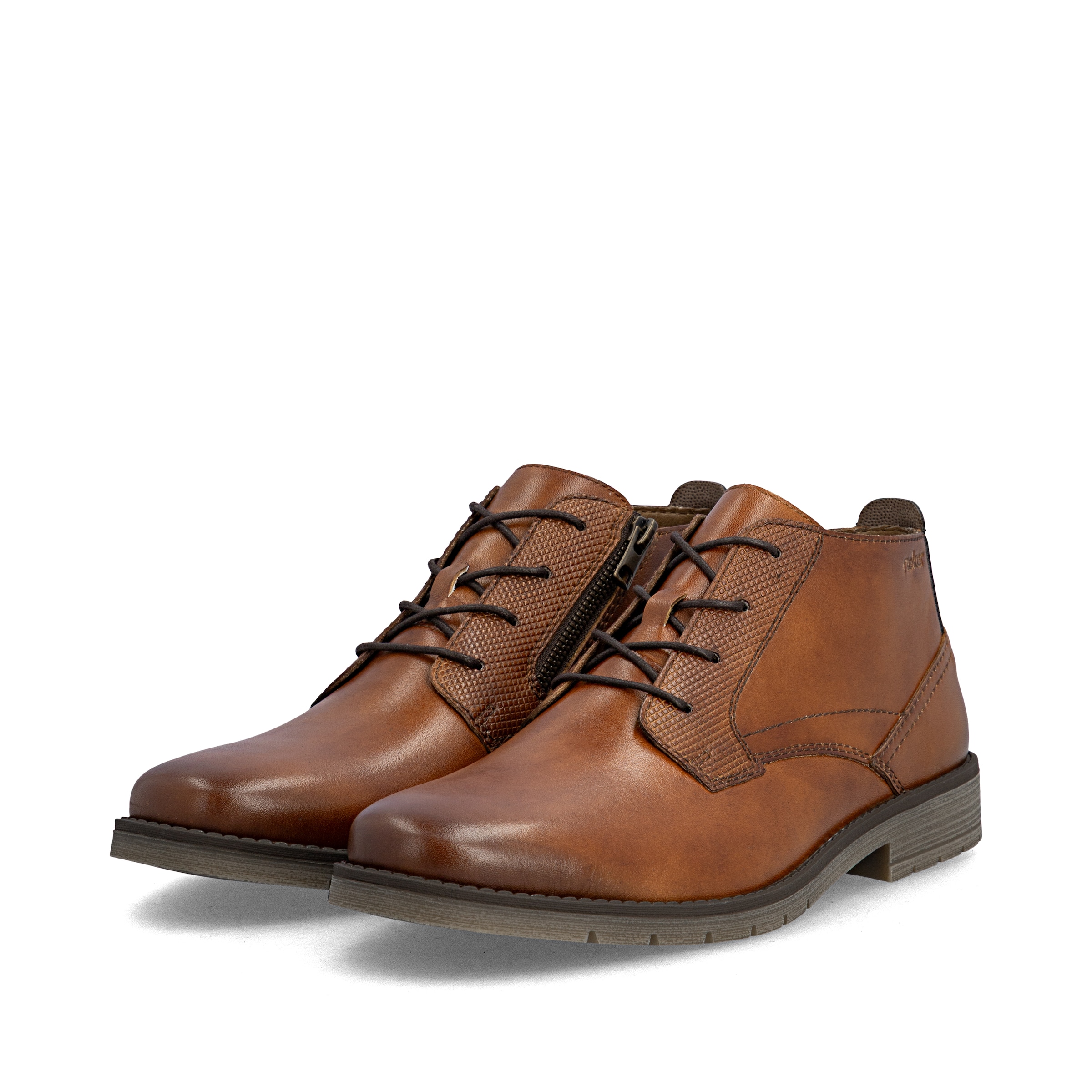 Rieker Schnürschuh in Braun