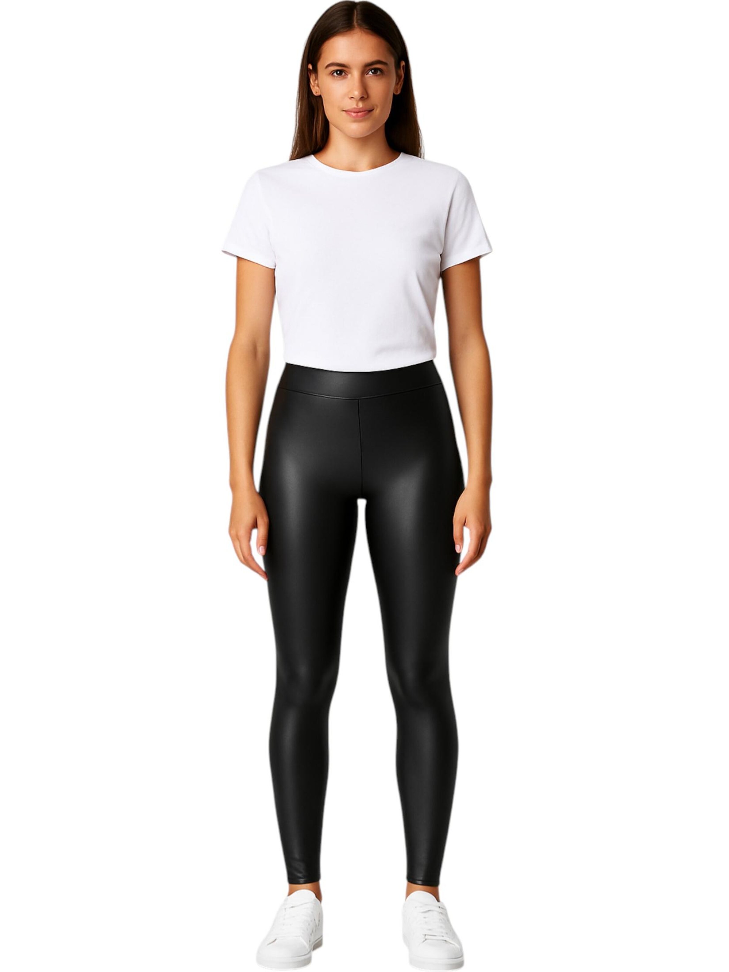 Skinny Leggings 'SHAPEX' di fashionshowcase in nero