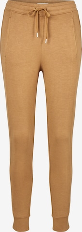 TOM TAILOR Tapered Trousers in Beige: front