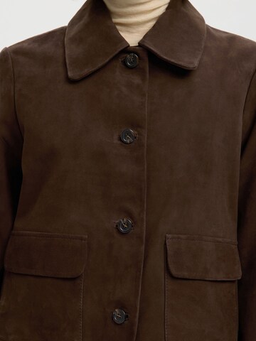 Giacca di mezza stagione di SELECTED in marrone