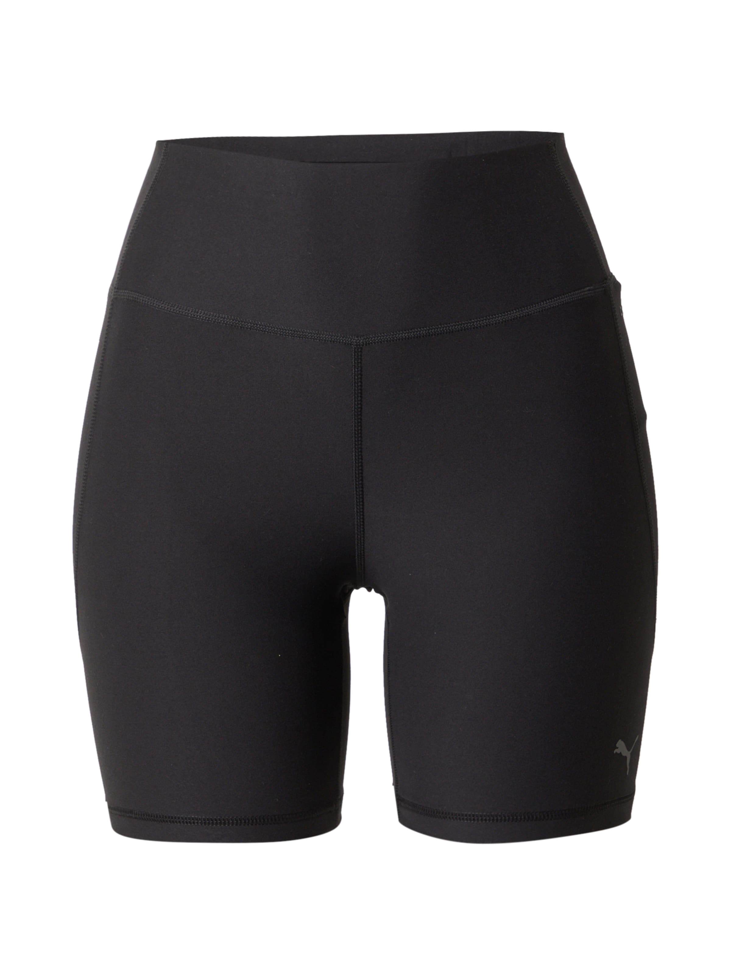 PUMA Skinny Παντελόνι φόρμας 'Cloudspun' σε μαύρο: μπροστά