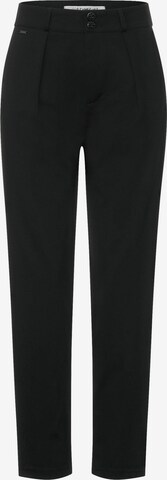 STREET ONE - Slimfit Pantalón en negro: frente